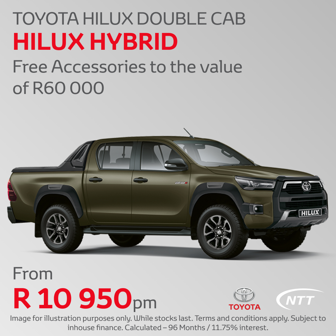 HILUX HYBRID – TOYOTA HILUX DOUBLE  - NTT Motor Group - New, Used & Demo Cars for Sale in South Africa