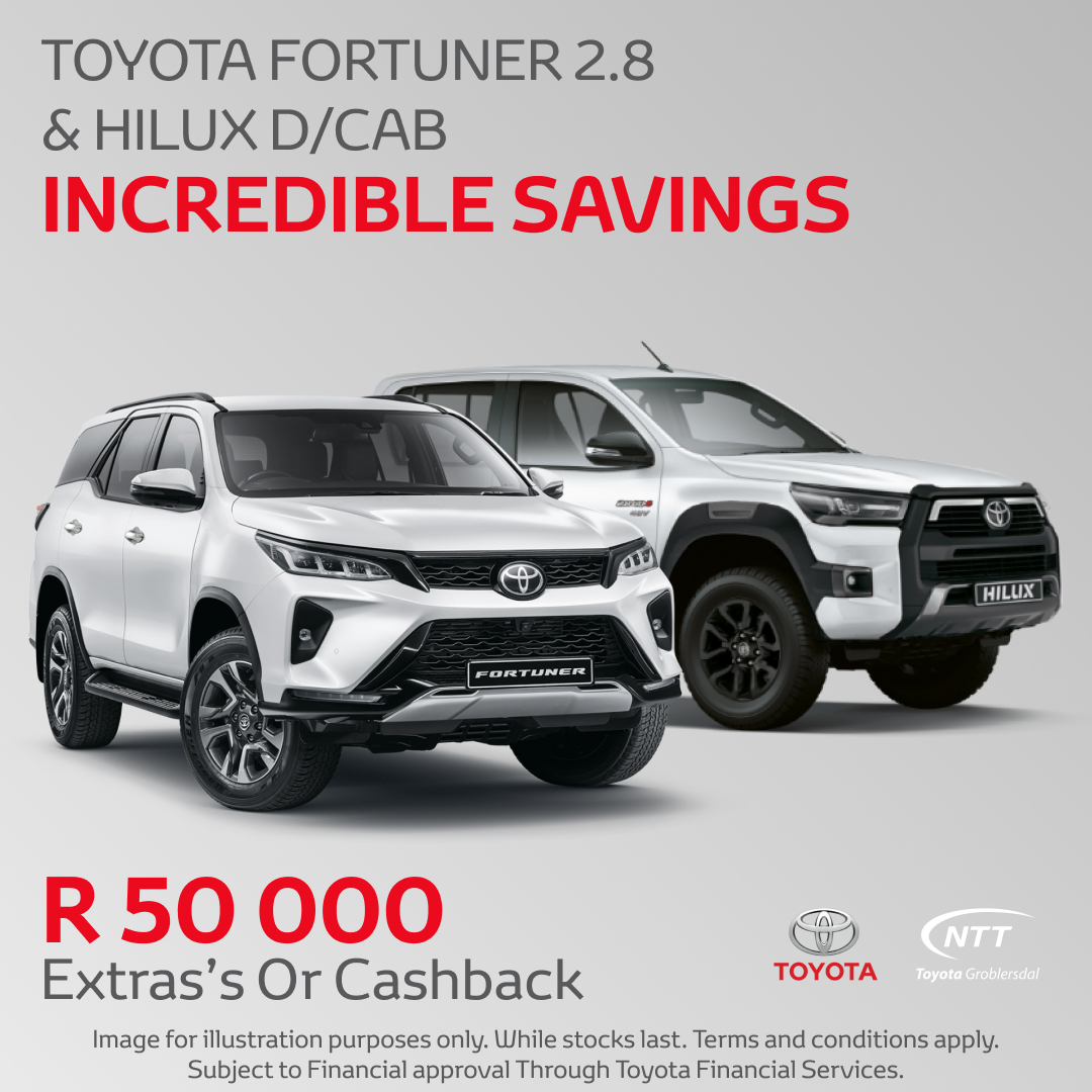INCREDIBLE SAVINGS – TOYOTA HILUX DOUBLE  - NTT Motor Group - New, Used & Demo Cars for Sale in South Africa