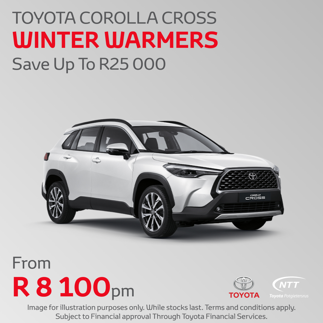 WINTER WARMERS – TOYOTA COROLLA CROSS - NTT Motor Group - New, Used & Demo Cars for Sale in South Africa