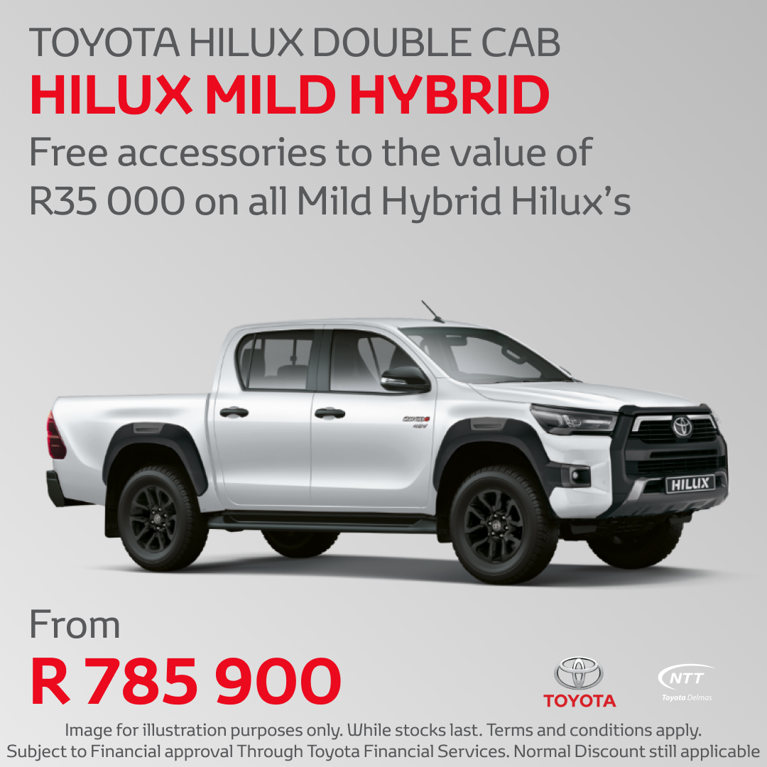 TOYOTA HILUX DOUBLE CAB - NTT Motor Group - New, Used & Demo Cars for Sale in South Africa