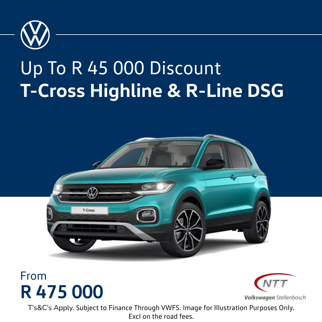 VOLKSWAGEN T-CROSS - NTT Volkswagen - New, Used & Demo Cars for Sale in South Africa
