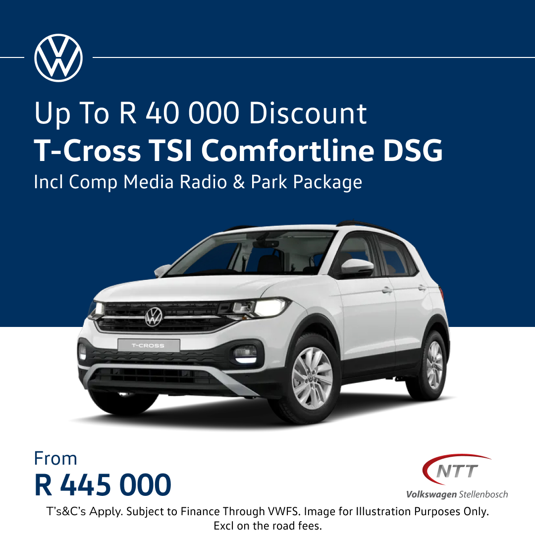 VOLKSWAGEN T-CROSS - NTT Volkswagen - New, Used & Demo Cars for Sale in South Africa