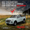 Isuzu Single Cab Special Offer!