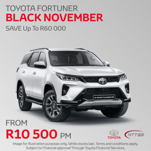 Black November image from NTT Motor Group