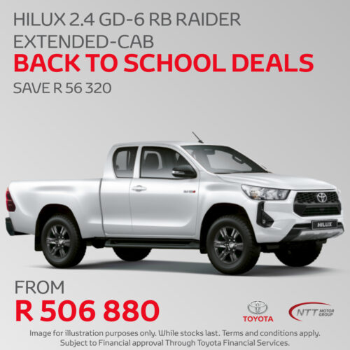 Back to school deals image from NTT Motor Group