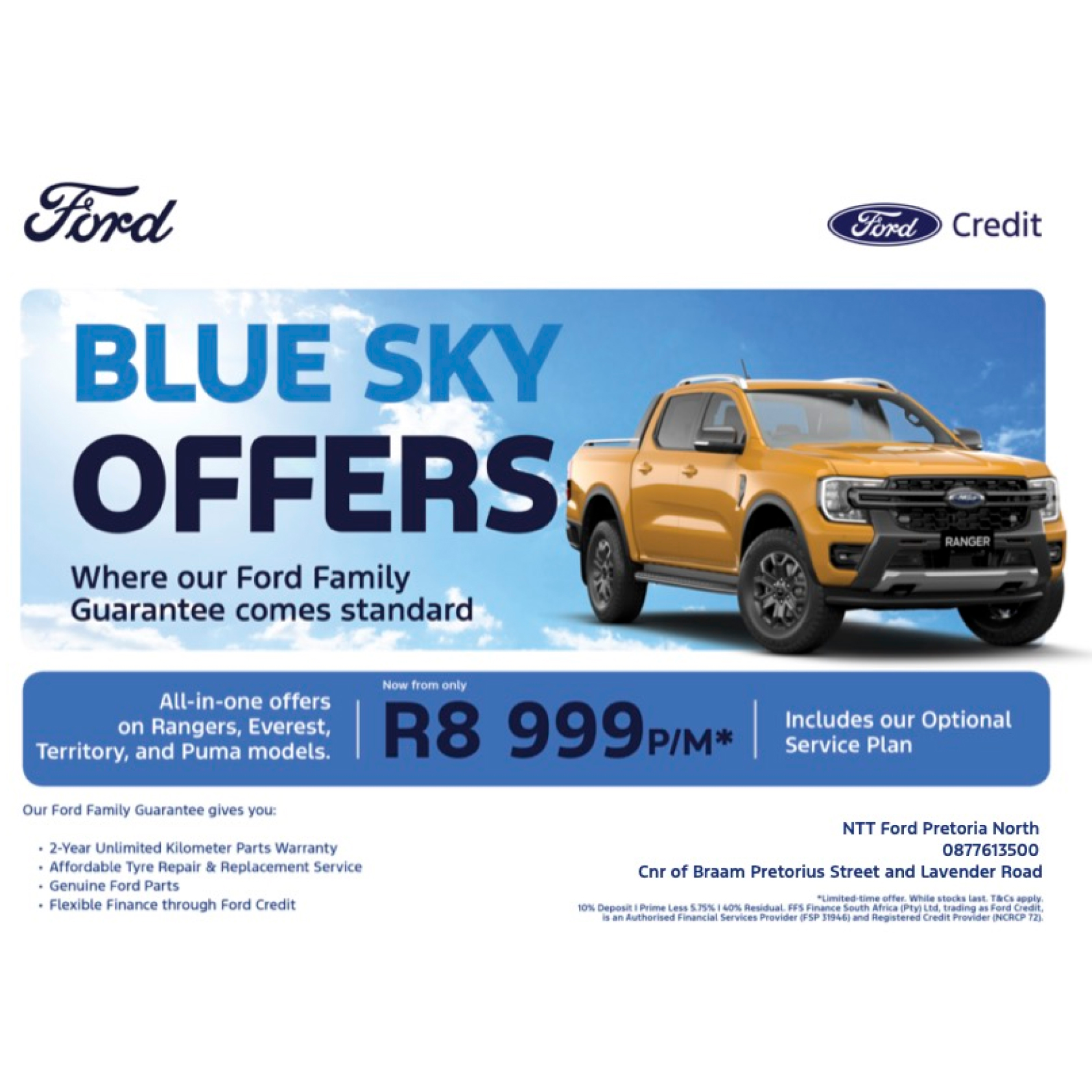 Blue Sky Offers Special Offer