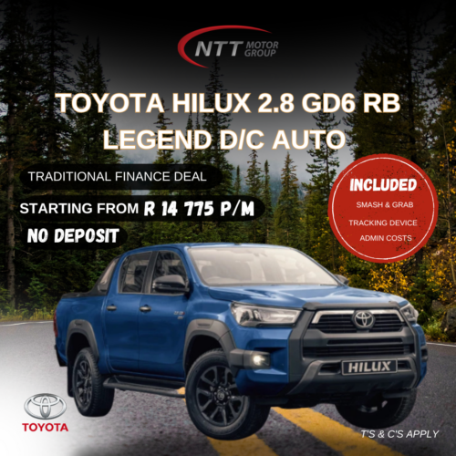 TOYOTA HILUX 2.8 GD6 RB LEGEND DIC AUTO image from NTT Motor Group