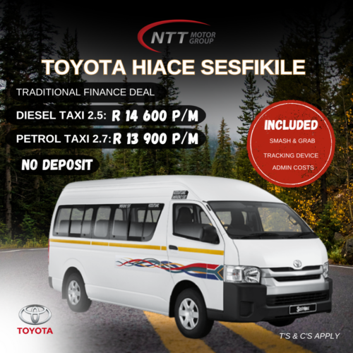 TOYOTA HIACE SESFIKILE image from NTT Motor Group